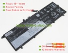 Lenovo SB10K97654, 3ICP5/88/70 11.52V 4950mAh replacement batteries