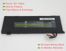 Schenker GK5CN-11-16-3S1P-0, 4ICP6/63/69 11.4V 4100mAh replacement batteries