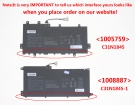 Asus c31n1845 11.55V 3530mAh replacement batteries