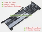 Lenovo SB10V25258, SB10V25259 7.6V 4610mAh original batteries