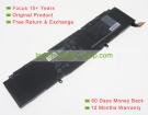 Dell TJ9YX, 5XJ6R 11V 4667mAh original batteries