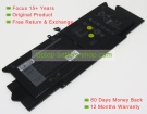 Dell Y7HR3, XMV7T 11.4V 5666mAh original batteries