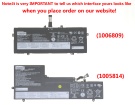 Lenovo L19M4PF5, SB10W65279 15.44V 4625mAh original batteries