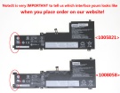 Lenovo 4ICP6/55/90, L19C4PF1 15/15.12/15.2V 4630mAh original batteries