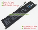 Msi 4ICP8/36/142, BTY-M6M 15.2V 6250mAh original batteries