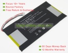 Yepo 369277-2S, 3390135 7.4V 5500mAh replacement batteries