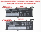Lenovo 02DL012, L18M3P71 11.52V 4950mAh original batteries