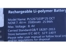 Prestigio PL5267103P 2S 7.4V 3500mAh replacement batteries