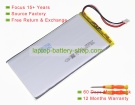 Other MLP5070111, 6462114 3.7V 5000mAh replacement batteries