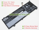 Lenovo L19M4PDB, L19C4PDB 15.44V 3912mAh original batteries