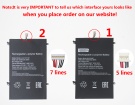 Jumper HW-35100220, HW-35100110 3.7V 10000mAh original batteries