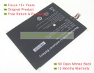 Chuwi 2969165-01 7.6V 0mAh original batteries