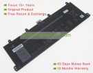 Dell 9F4FN, 2VKW9 7.6V 5263mAh original batteries