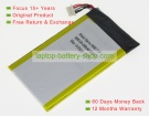 Mcnair MLP4566111, SP5067112 3.7V 4500mAh original batteries