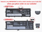 Lenovo 5B11A13107, SB11A13105 11.58V 4570mAh original batteries