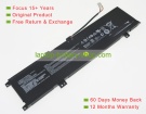 Msi BTY-M55, 925QA055H 15.4V 5845mAh original batteries