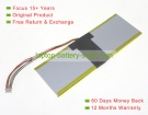 Rtdpart YLY 4865208, 4865208 7.6V 4500mAh original batteries