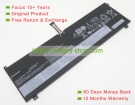 Lenovo 5B11F29420, L21C4PE1 15.52V 6443mAh original batteries