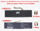 Chuwi 505979-3S1P, 3ICP5/59/79 11.55V 4000mAh replacement batteries