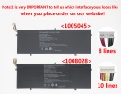 Jumper P313R, WTL-3687265 7.6V 4800mAh original batteries