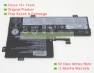 Lenovo 5B10Q13163, L17L3PB0 11.4V 3690mAh original batteries