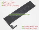 Apple 020-8446, A1542 3.78V 2024mAh replacement batteries