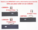 Rtdpart 6970290P 7.6V 5000mAh original batteries