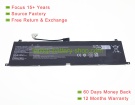 Msi BTY-M6M2 15.2V 6578mAh replacement batteries