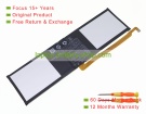 Cube 535893-2S1P, 505591 7.6V 3900mAh original batteries