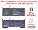 Rtdpart U418577PHV-3S1P, 408474-3S1P 11.55V 5630mAh original batteries