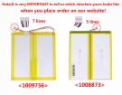 Rtdpart EU2662141P-1S2P, 2662141 3.7V 5800mAh original batteries