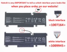 Msi BTY-M492 11.4V 4700mAh original batteries