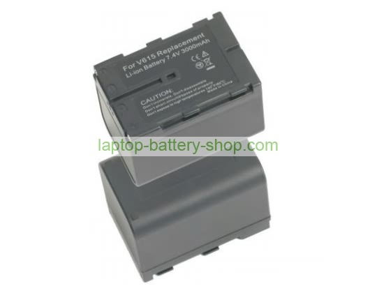Jvc BN-V615, BN-V615U 7.2V 2800mAh replacement batteries - Click Image to Close
