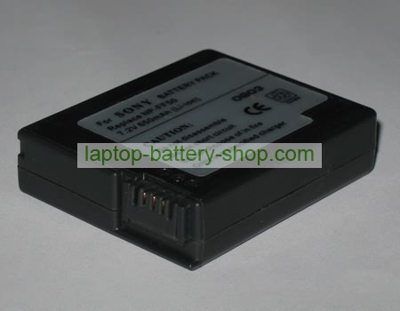 Sony NP-FF50, NP-FF51 7.2V 850mAh replacement batteries - Click Image to Close