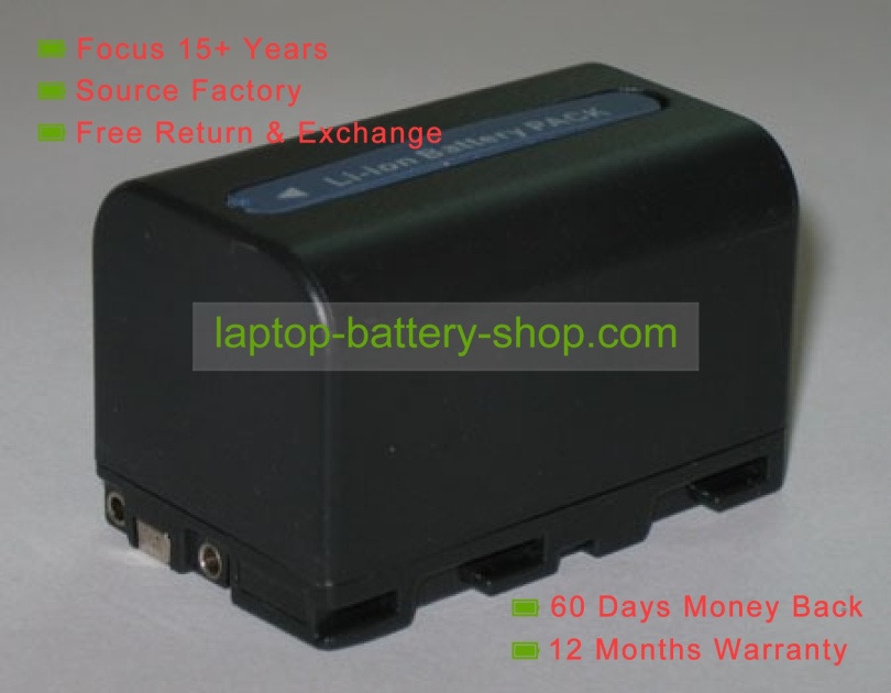 Sony NP-F10, NP-FS20 3.6V 2600mAh replacement batteries - Click Image to Close