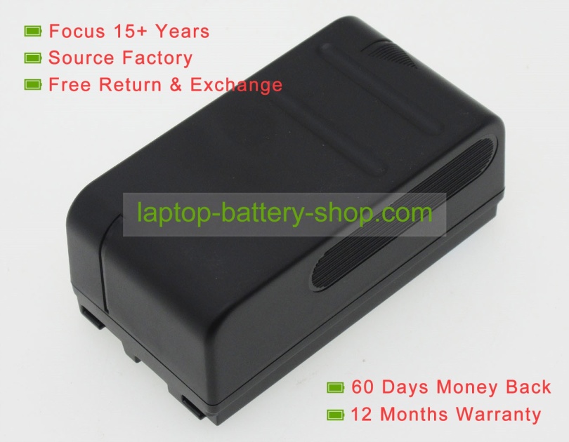 Sony NP-66, NP-55 6V 4000mAh replacement batteries - Click Image to Close