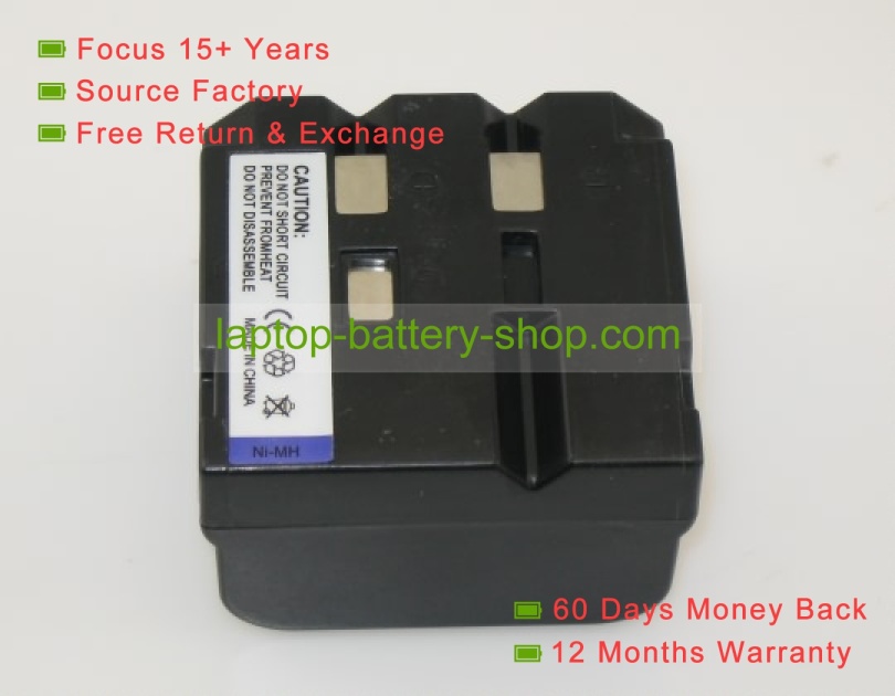Sharp VR-151, BT-H11 3.6V 5400mAh replacement batteries - Click Image to Close