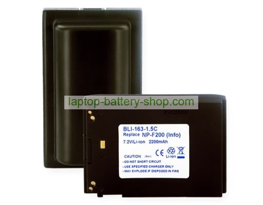 Sony NP-F300, NP-F200 7.2V 3000mAh batteries - Click Image to Close