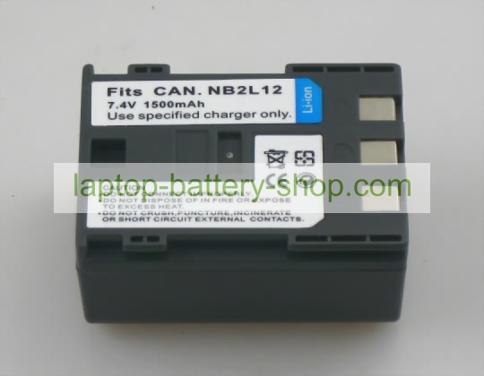Canon BP-2L12, BP-2L5 7.4V 1500mAh replacement batteries - Click Image to Close