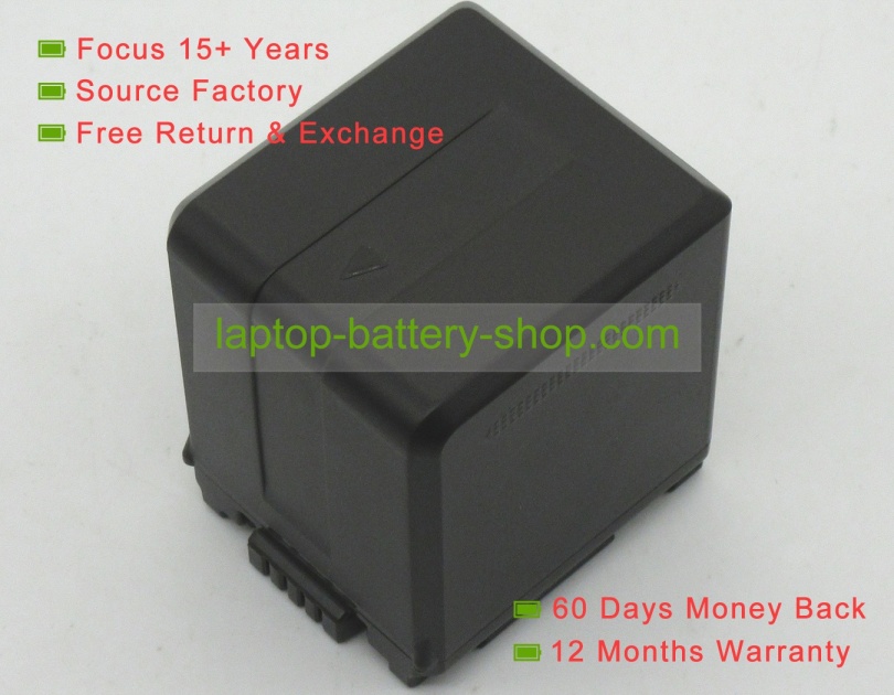 Panasonic VW-VBG260, VW-VBG260GK 7.2V 2800mAh replacement batteries - Click Image to Close