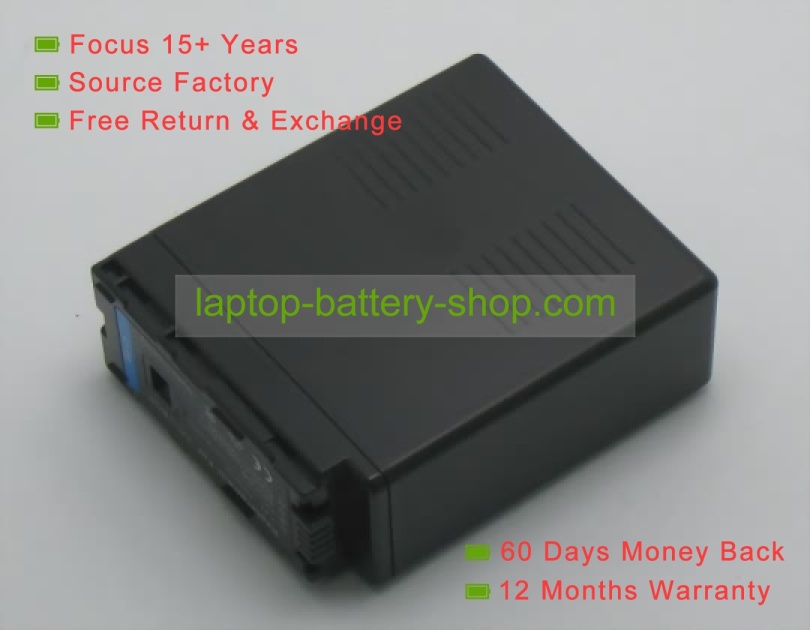 Panasonic VW-VBG6, VW-VBG6PPK 7.2V 4800mAh replacement batteries - Click Image to Close