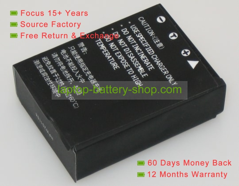 Sony NP-170 3.7V 1700mAh replacement batteries - Click Image to Close