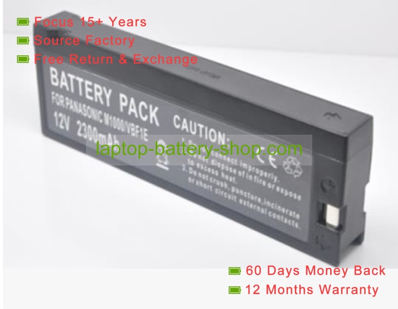 Panasonic EPK1185, LCSA122R3EU100C 12V 2300mAh replacement batteries - Click Image to Close