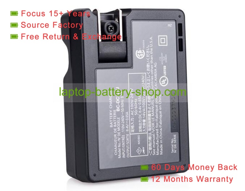Leica BC-DC12-U 8.4V 0.65A replacement chargers - Click Image to Close