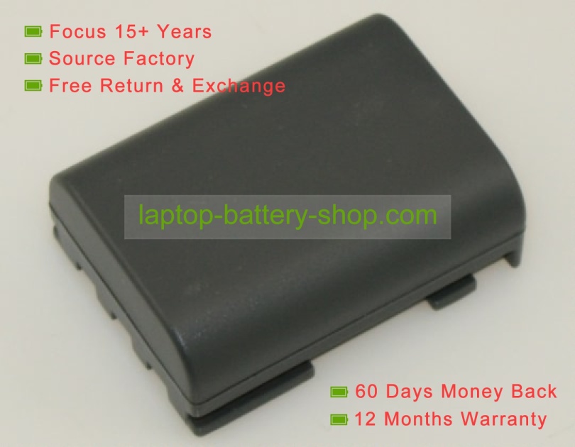 Canon NB-2L, NB-2LH 7.4V 1200mAh replacement batteries - Click Image to Close