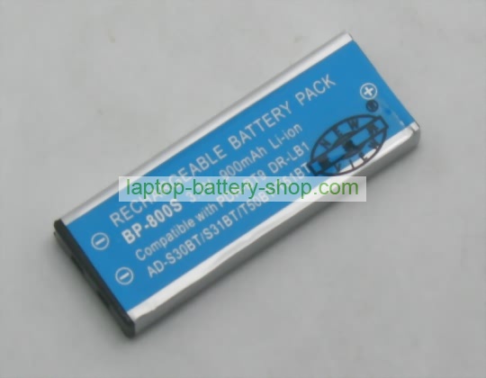 Kyocera BP-800S, BP-900S 3.7V 900mAh replacement batteries - Click Image to Close