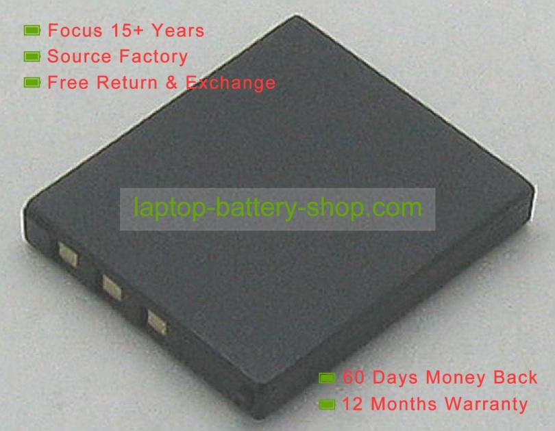 Panasonic CGA-S004, DMW-BCB7 3.7V 710mAh replacement batteries - Click Image to Close