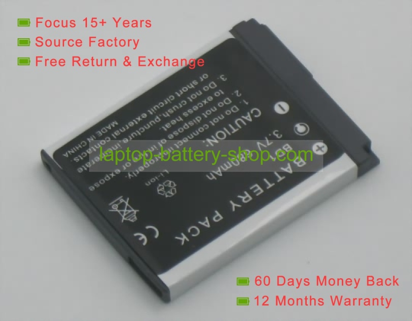 Sony NP-BD1 3.6V 680mAh replacement batteries - Click Image to Close
