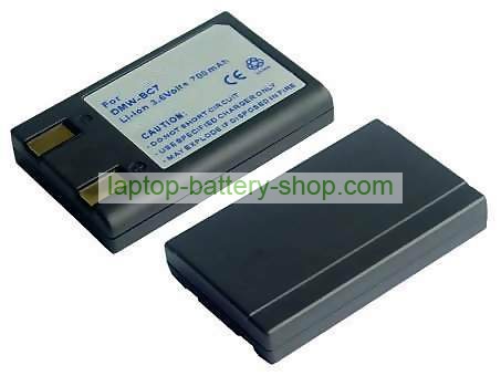 Panasonic CGA-S101, CGA-S101A 3.6V 700mAh batteries - Click Image to Close