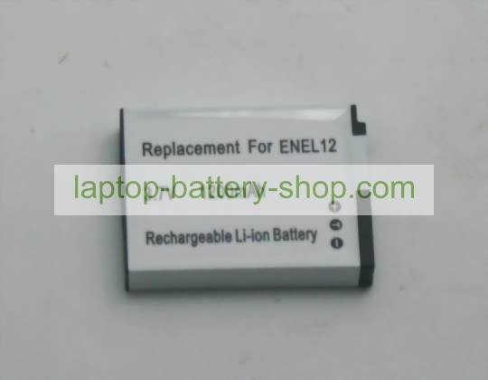 Nikon EN-EL12 3.7V 850mAh replacement batteries - Click Image to Close